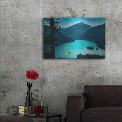 Luxe Metal Art  'Diablo Overlook'  by Don Schwartz, Metal Wall Art,36x24