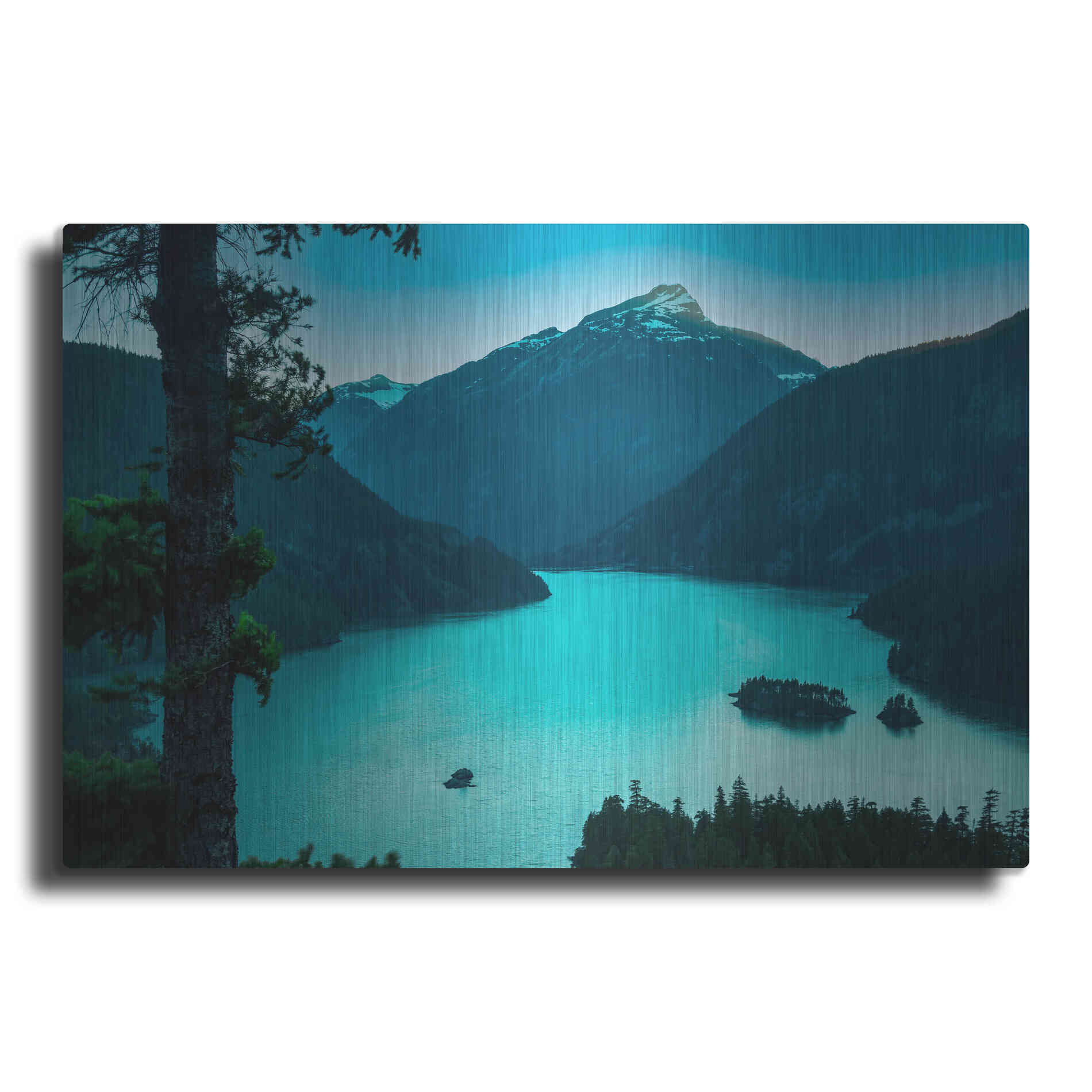 Luxe Metal Art  'Diablo Overlook'  by Don Schwartz, Metal Wall Art