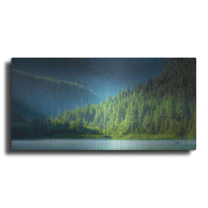 Luxe Metal Art  'Serene Paddle'  by Don Schwartz, Metal Wall Art