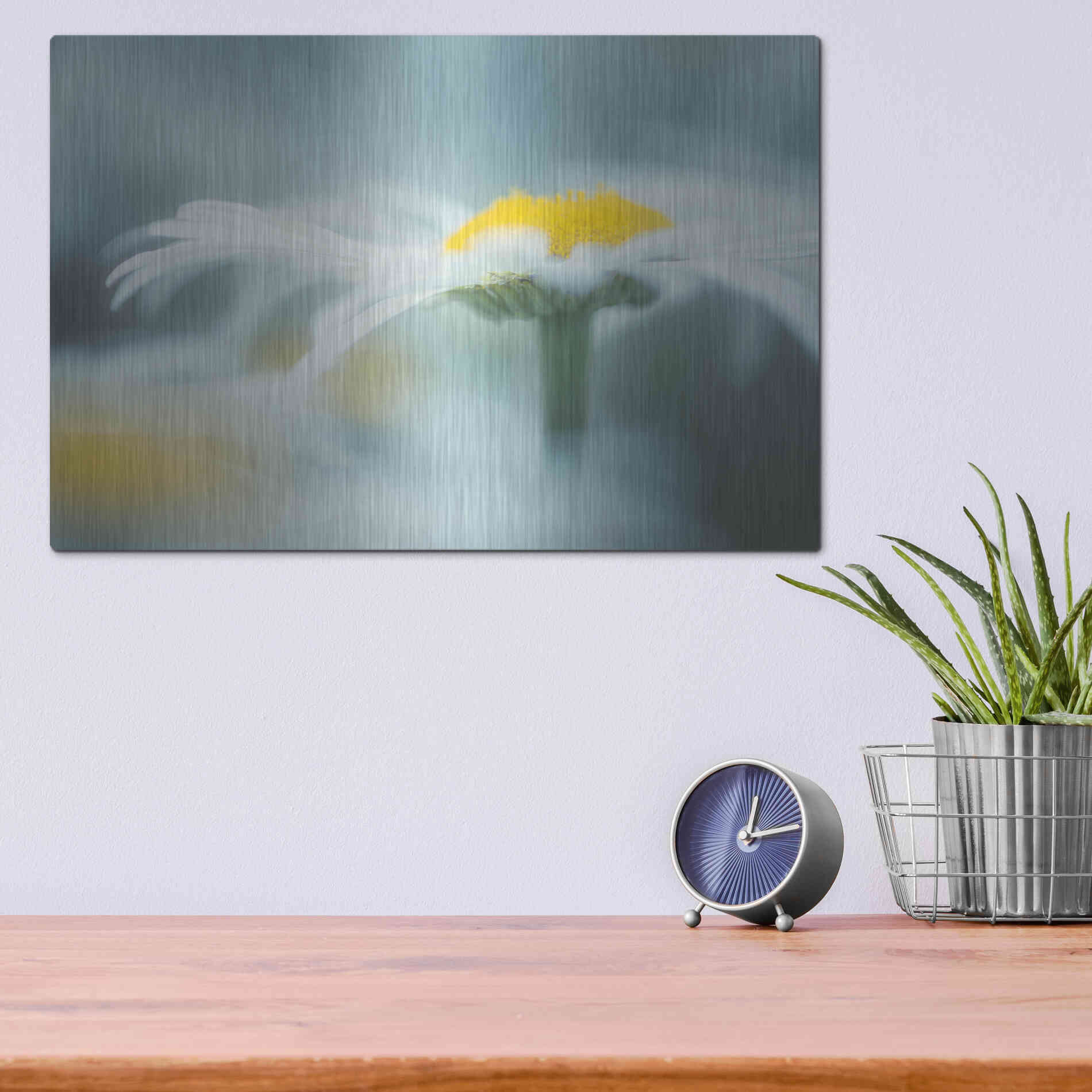 Luxe Metal Art  'Summer Morning'  by Don Schwartz, Metal Wall Art,16x12