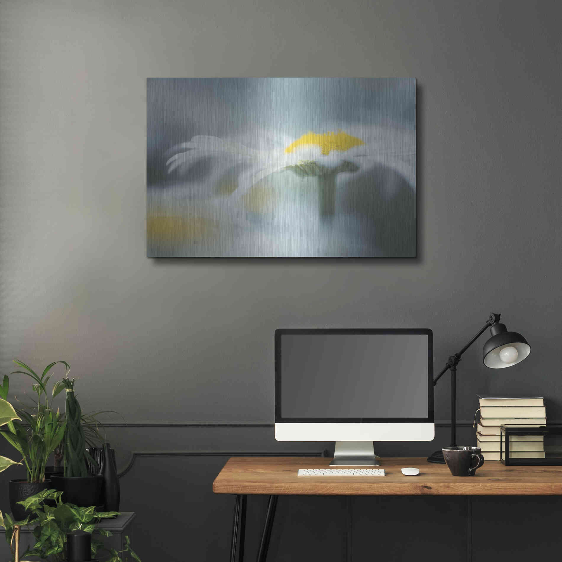 Luxe Metal Art  'Summer Morning'  by Don Schwartz, Metal Wall Art,36x24