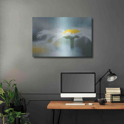 Luxe Metal Art  'Summer Morning'  by Don Schwartz, Metal Wall Art,36x24