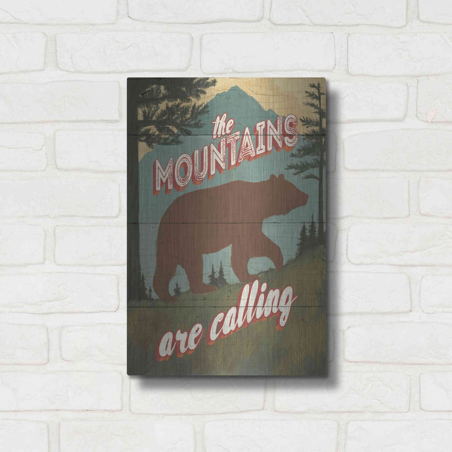 Luxe Metal Art 'Discover the Wild I' by Janelle Penner, Metal Wall Art,12x16