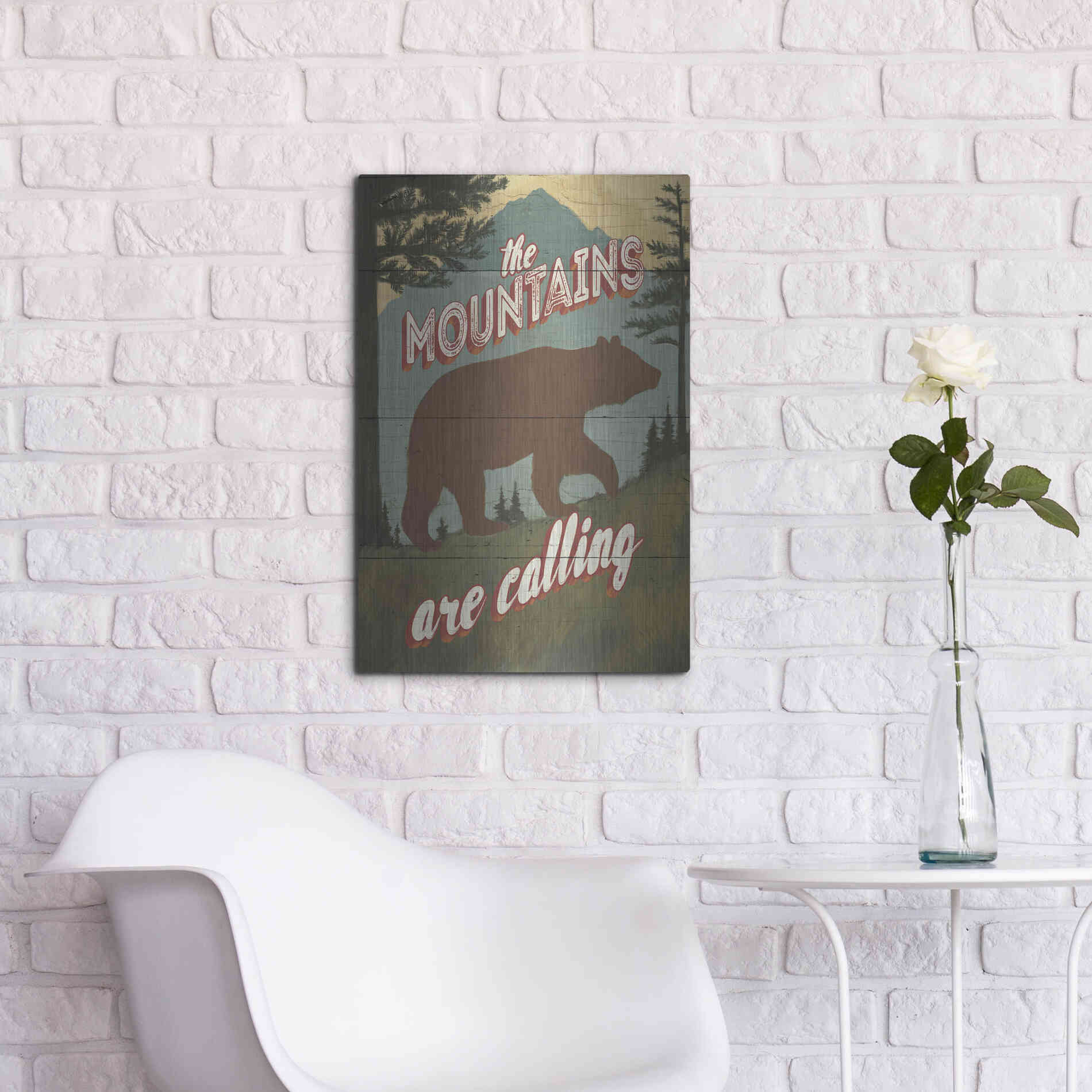 Luxe Metal Art 'Discover the Wild I' by Janelle Penner, Metal Wall Art,16x24