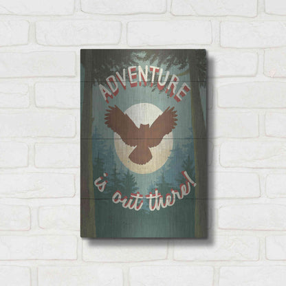 Luxe Metal Art 'Discover the Wild IV' by Janelle Penner, Metal Wall Art,12x16