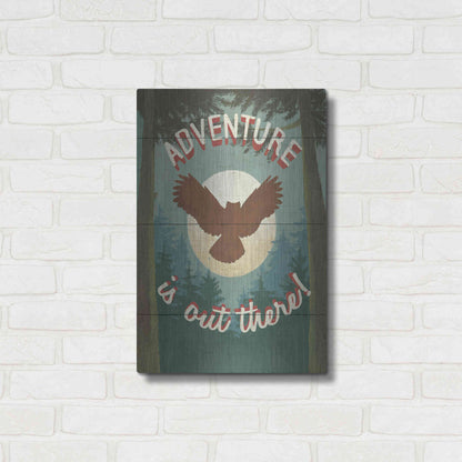 Luxe Metal Art 'Discover the Wild IV' by Janelle Penner, Metal Wall Art,16x24