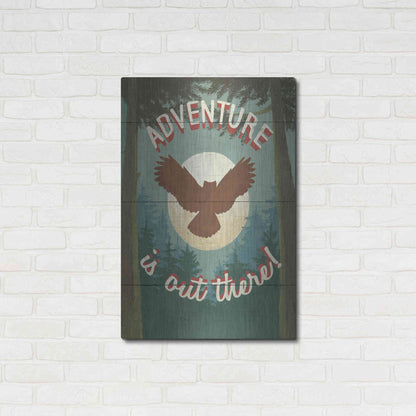 Luxe Metal Art 'Discover the Wild IV' by Janelle Penner, Metal Wall Art,24x36