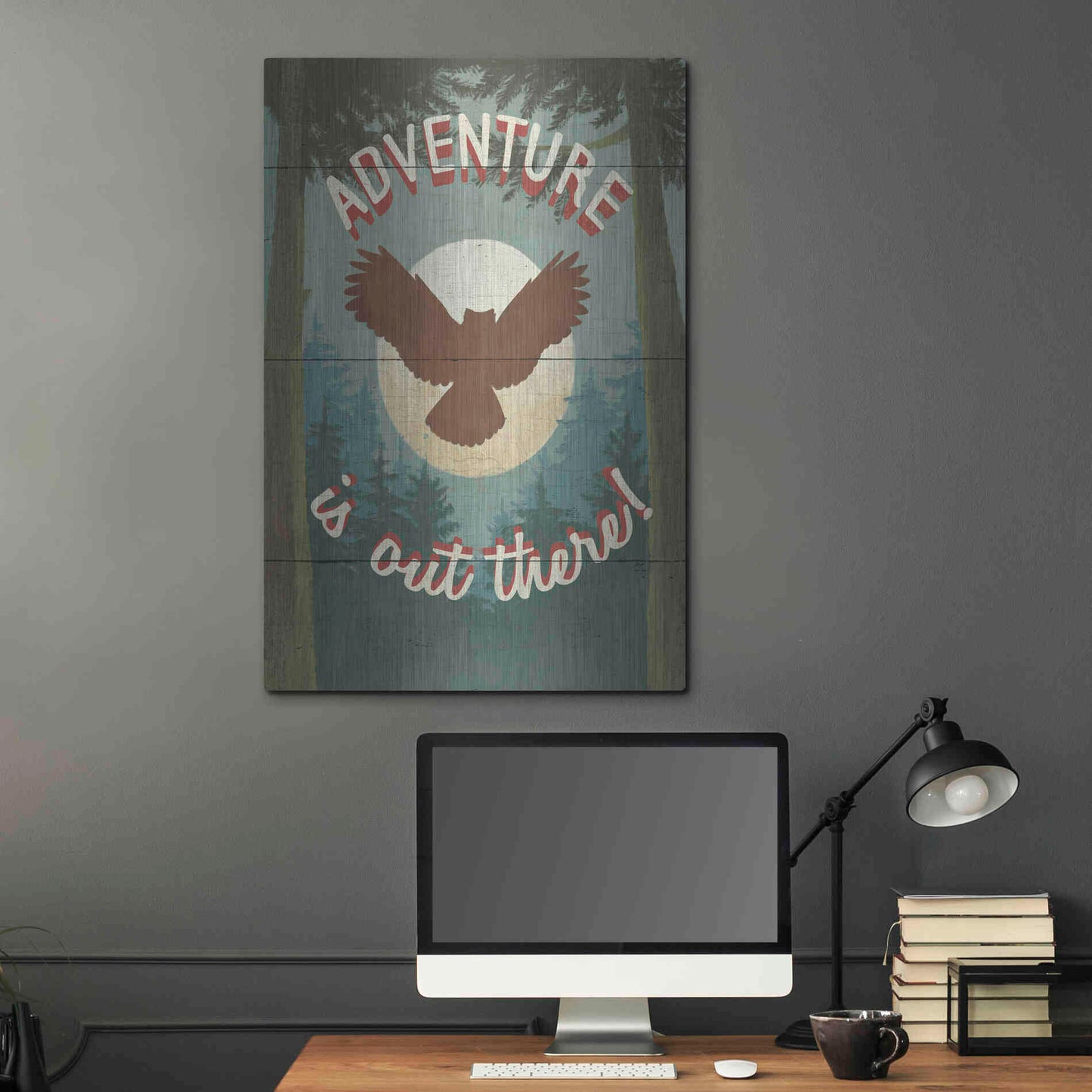 Luxe Metal Art 'Discover the Wild IV' by Janelle Penner, Metal Wall Art,24x36