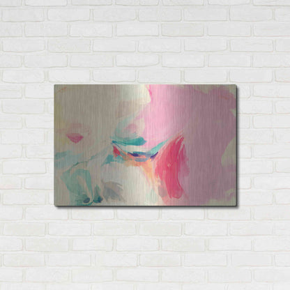 Luxe Metal Art 'Abstract Colorful Flows 9' by Irena Orlov Metal Wall Art,36x24