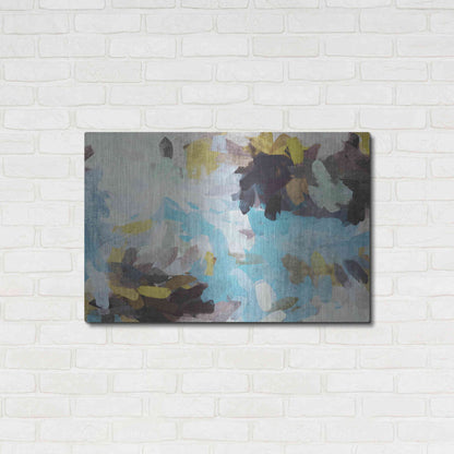 Luxe Metal Art 'Abstract Colorful Flows 21' by Irena Orlov Metal Wall Art,36x24