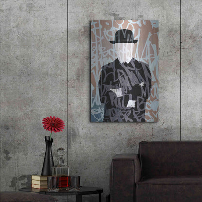 Luxe Metal Art 'Graffiti Man 7' by Irena Orlov Metal Wall Art,24x36