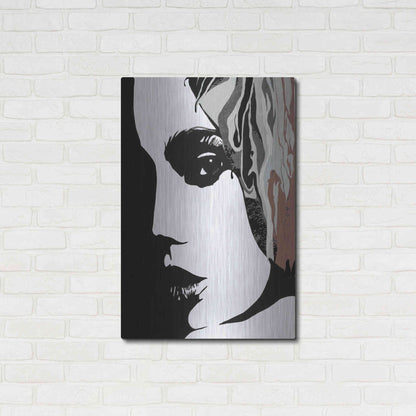 Luxe Metal Art 'Shadow Lady' by Karen Smith Metal Wall Art,24x36