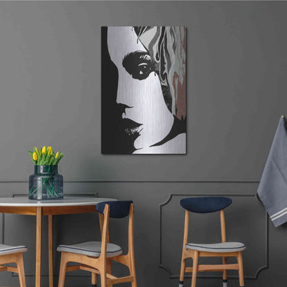 Luxe Metal Art 'Shadow Lady' by Karen Smith Metal Wall Art,24x36