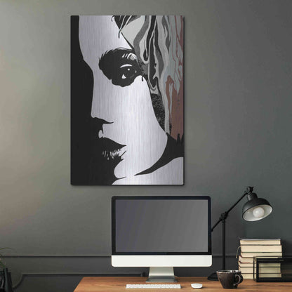 Luxe Metal Art 'Shadow Lady' by Karen Smith Metal Wall Art,24x36