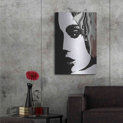 Luxe Metal Art 'Shadow Lady' by Karen Smith Metal Wall Art,24x36