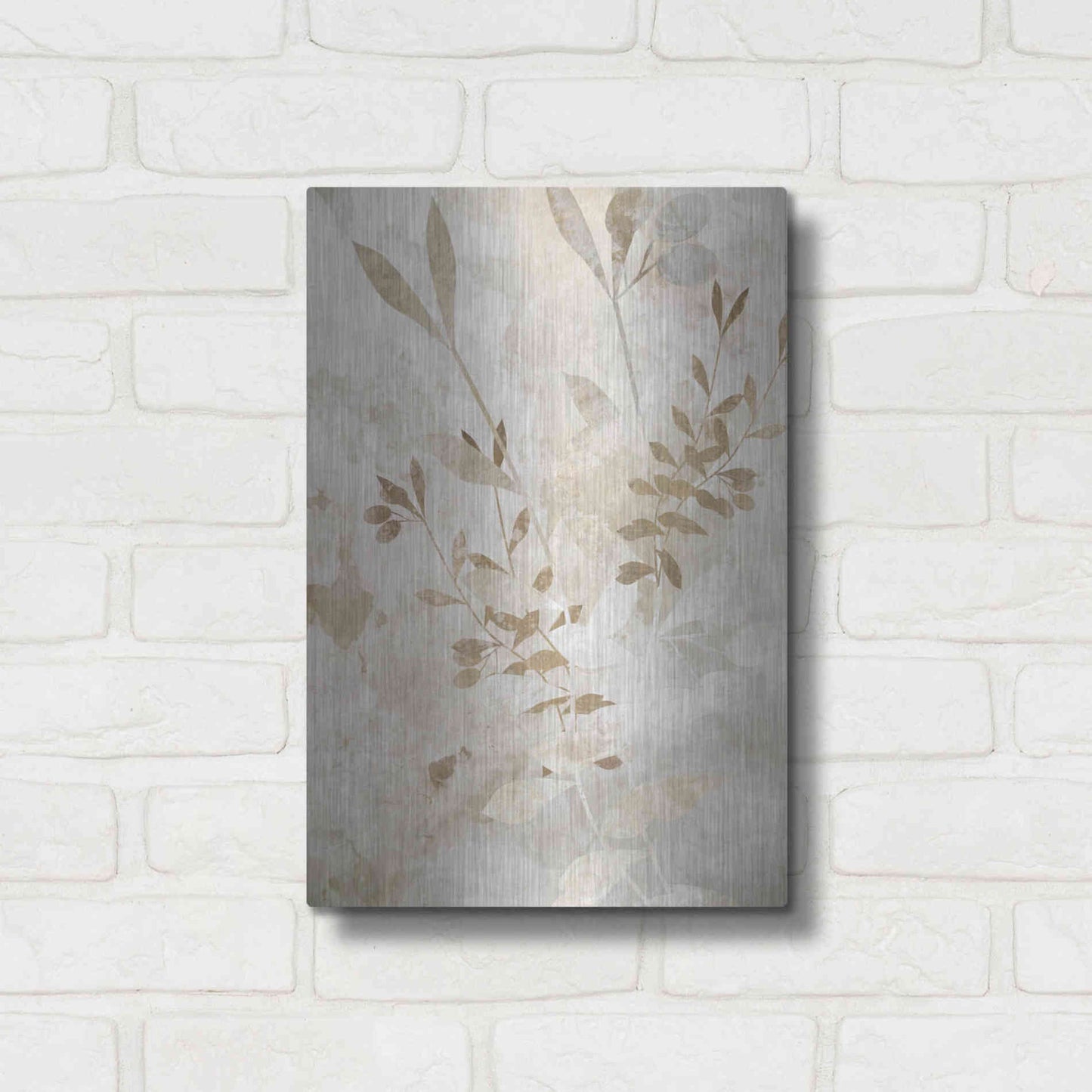 Luxe Metal Art 'Nature Wall 2' by Karen Smith Metal Wall Art,12x16