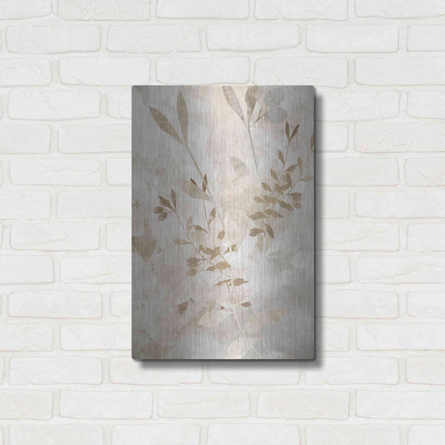 Luxe Metal Art 'Nature Wall 2' by Karen Smith Metal Wall Art,16x24
