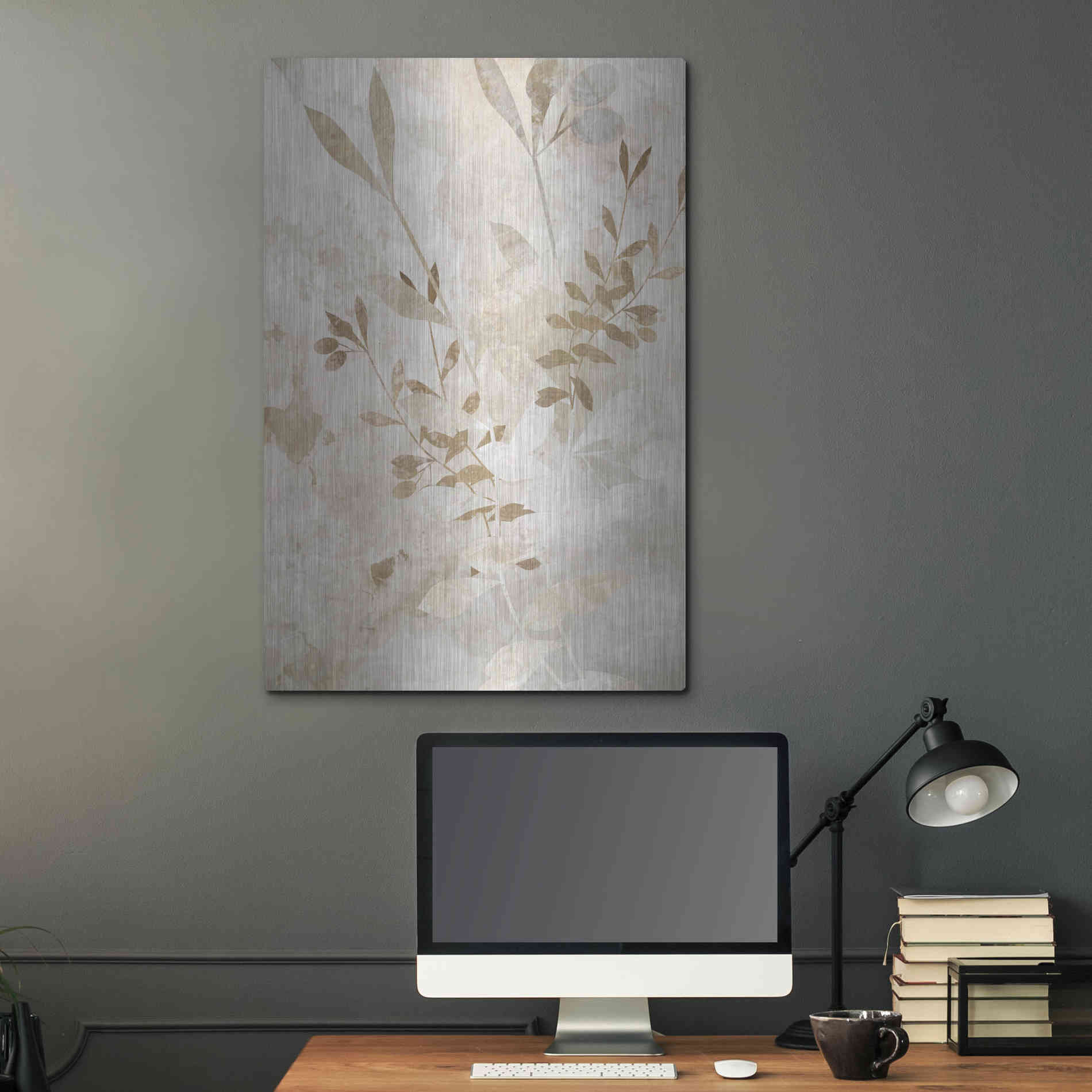 Luxe Metal Art 'Nature Wall 2' by Karen Smith Metal Wall Art,24x36