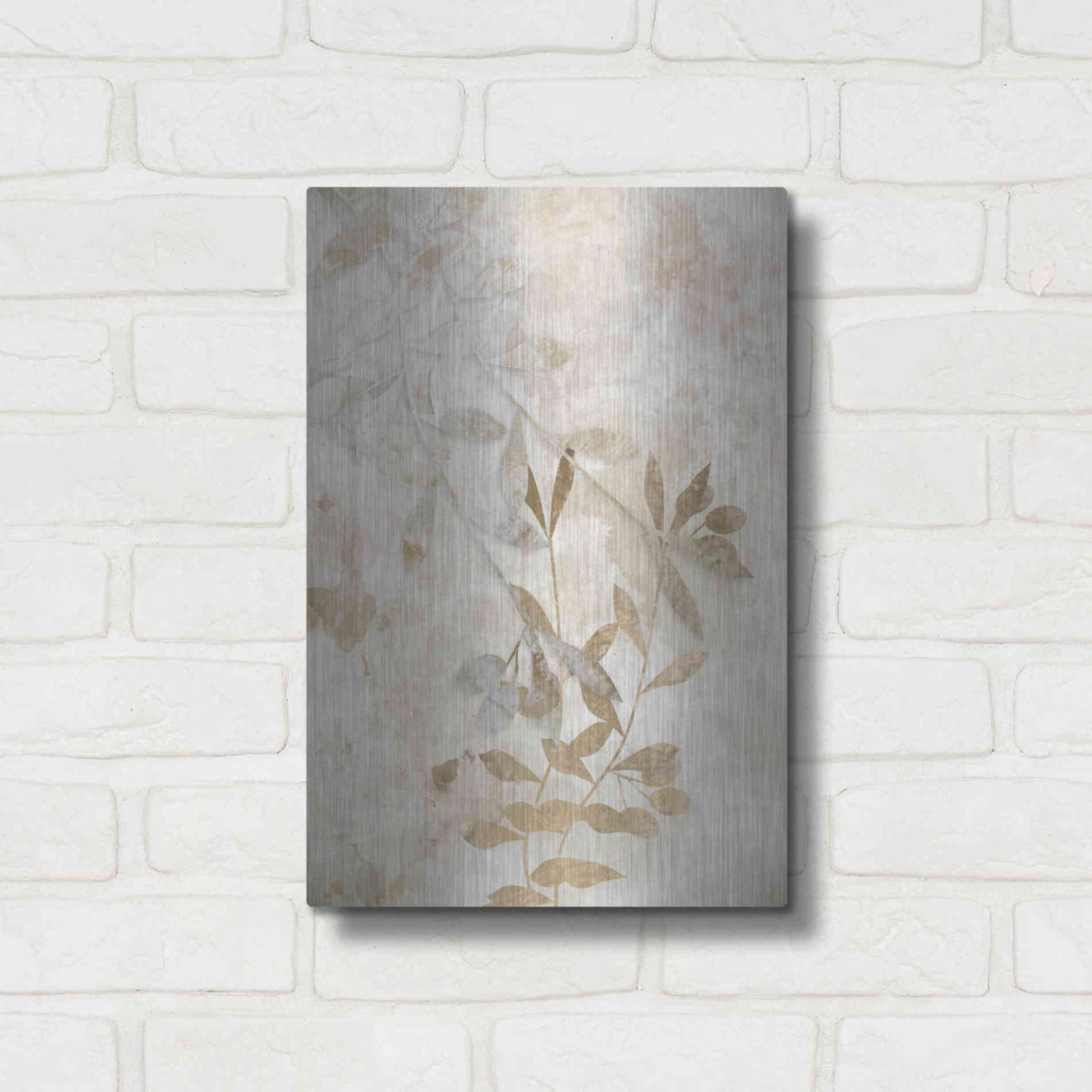 Luxe Metal Art 'Nature Wall 1' by Karen Smith Metal Wall Art,12x16