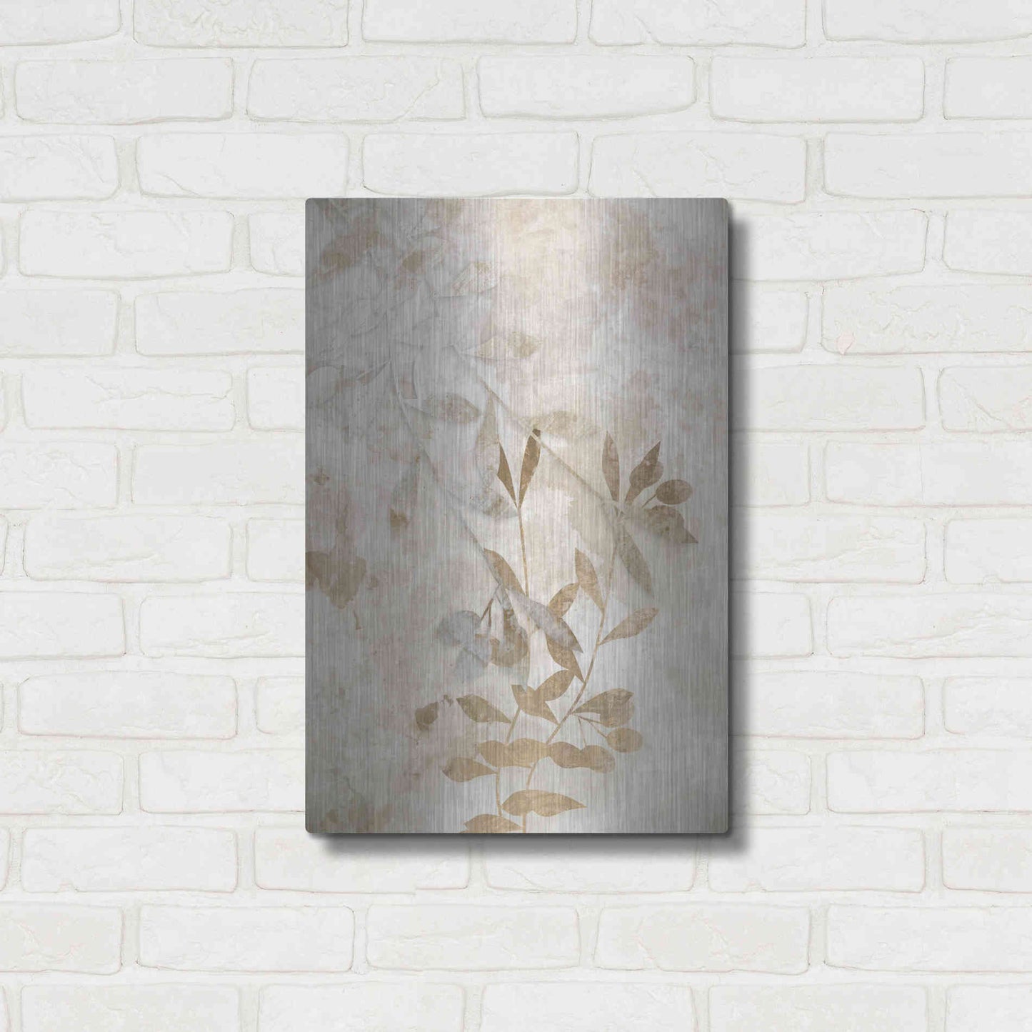 Luxe Metal Art 'Nature Wall 1' by Karen Smith Metal Wall Art,16x24