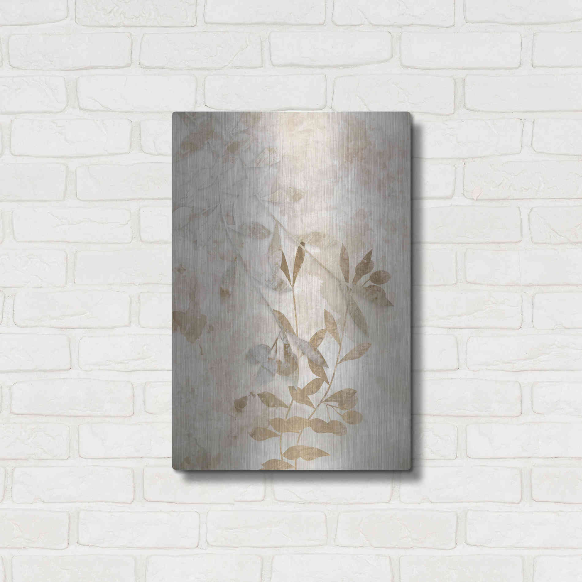 Luxe Metal Art 'Nature Wall 1' by Karen Smith Metal Wall Art,16x24