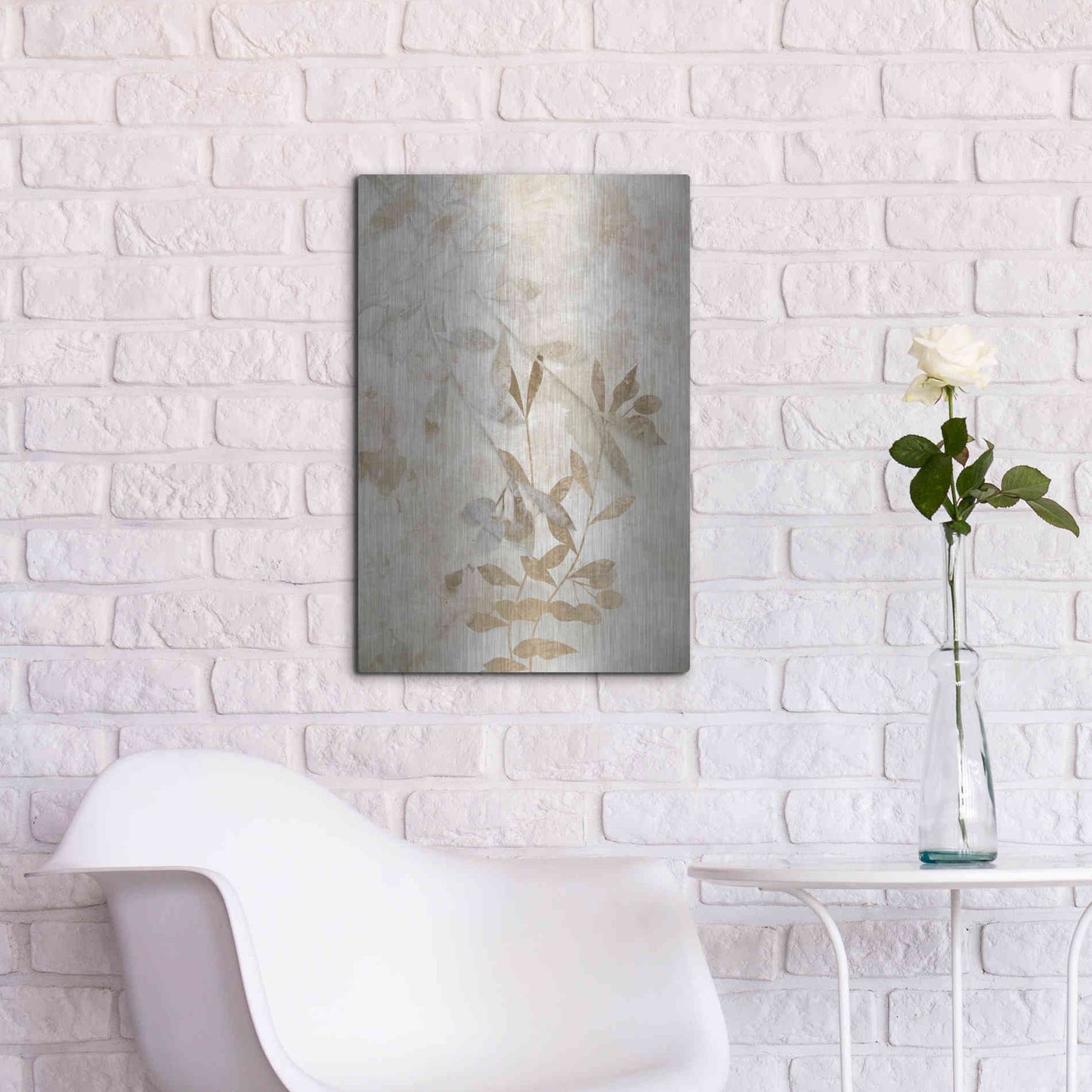 Luxe Metal Art 'Nature Wall 1' by Karen Smith Metal Wall Art,16x24