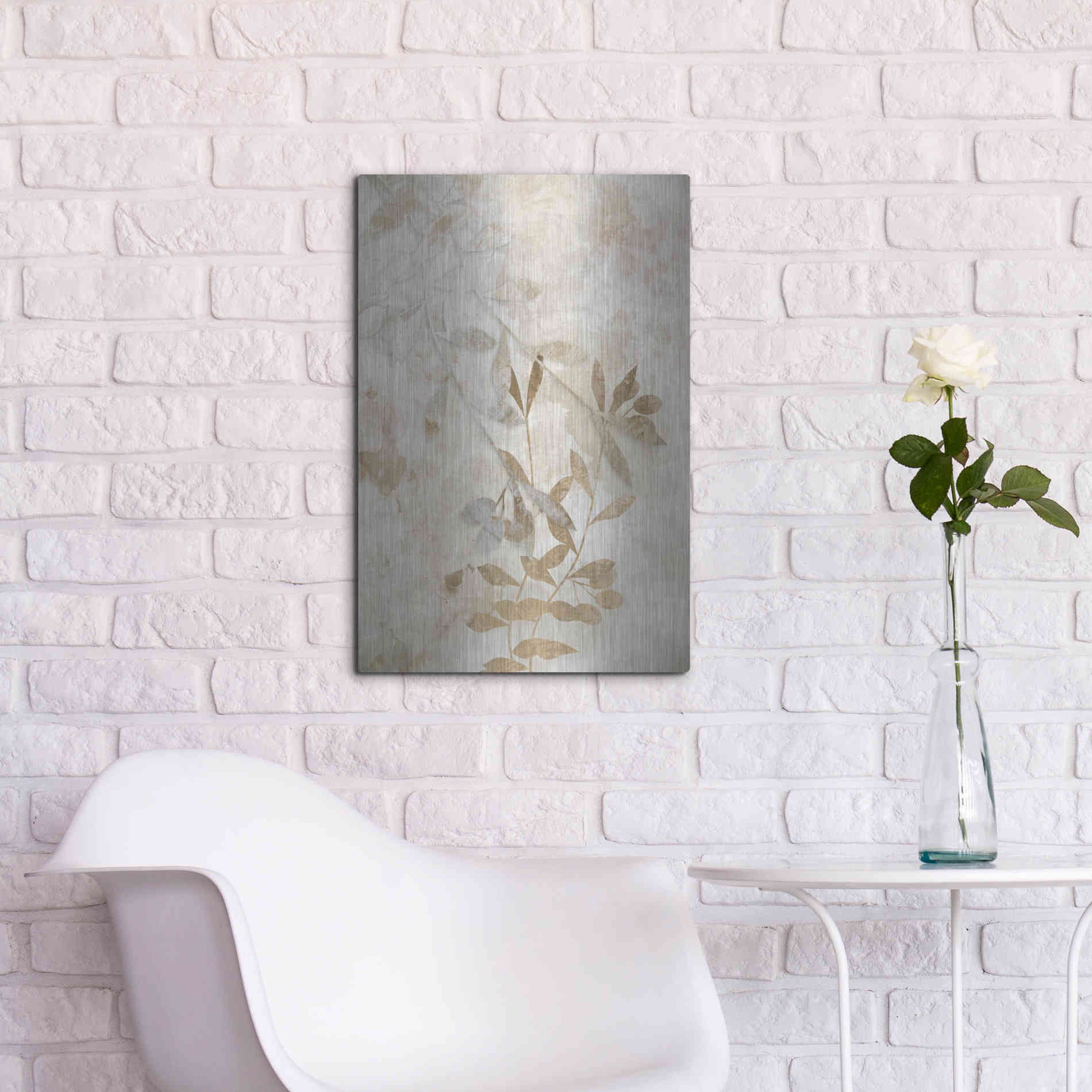 Luxe Metal Art 'Nature Wall 1' by Karen Smith Metal Wall Art,16x24