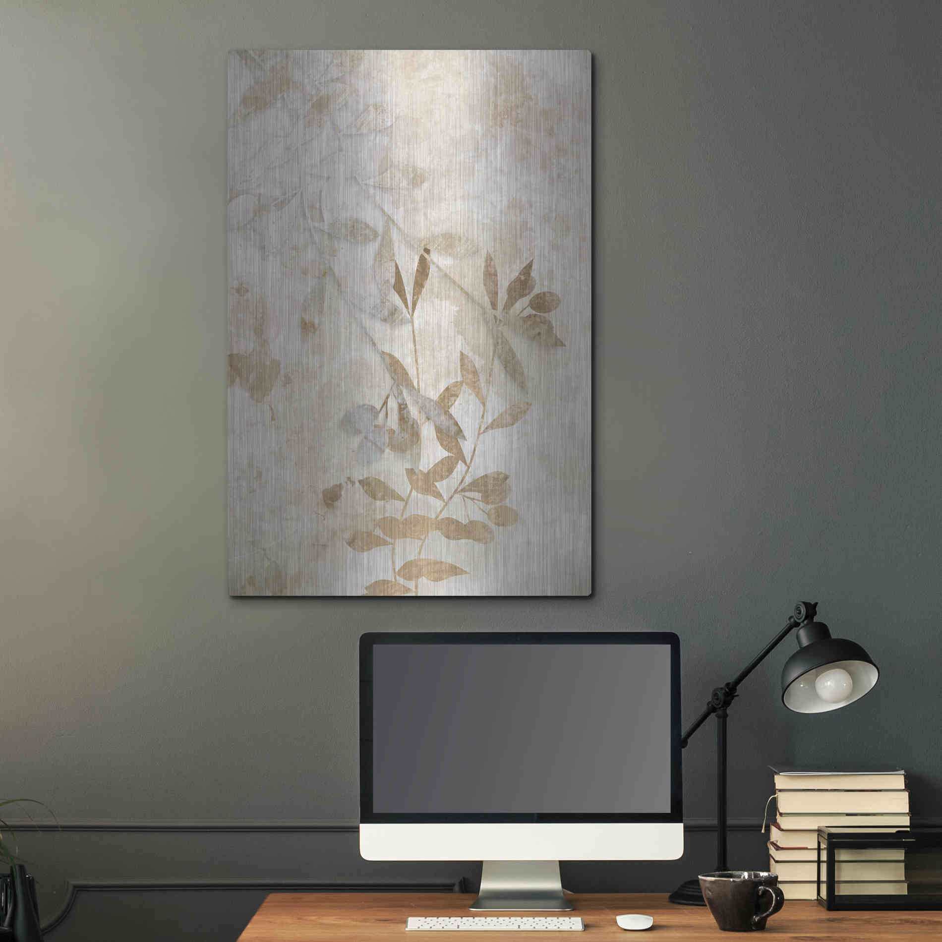 Luxe Metal Art 'Nature Wall 1' by Karen Smith Metal Wall Art,24x36