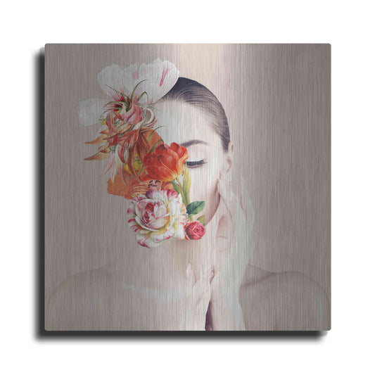 Luxe Metal Art 'Flora' by Karen Smith Metal Wall Art