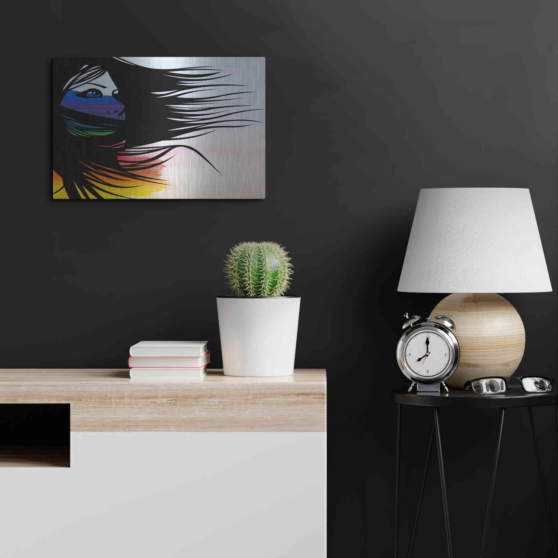 Luxe Metal Art 'Infusion' by Karen Smith Metal Wall Art,24x16