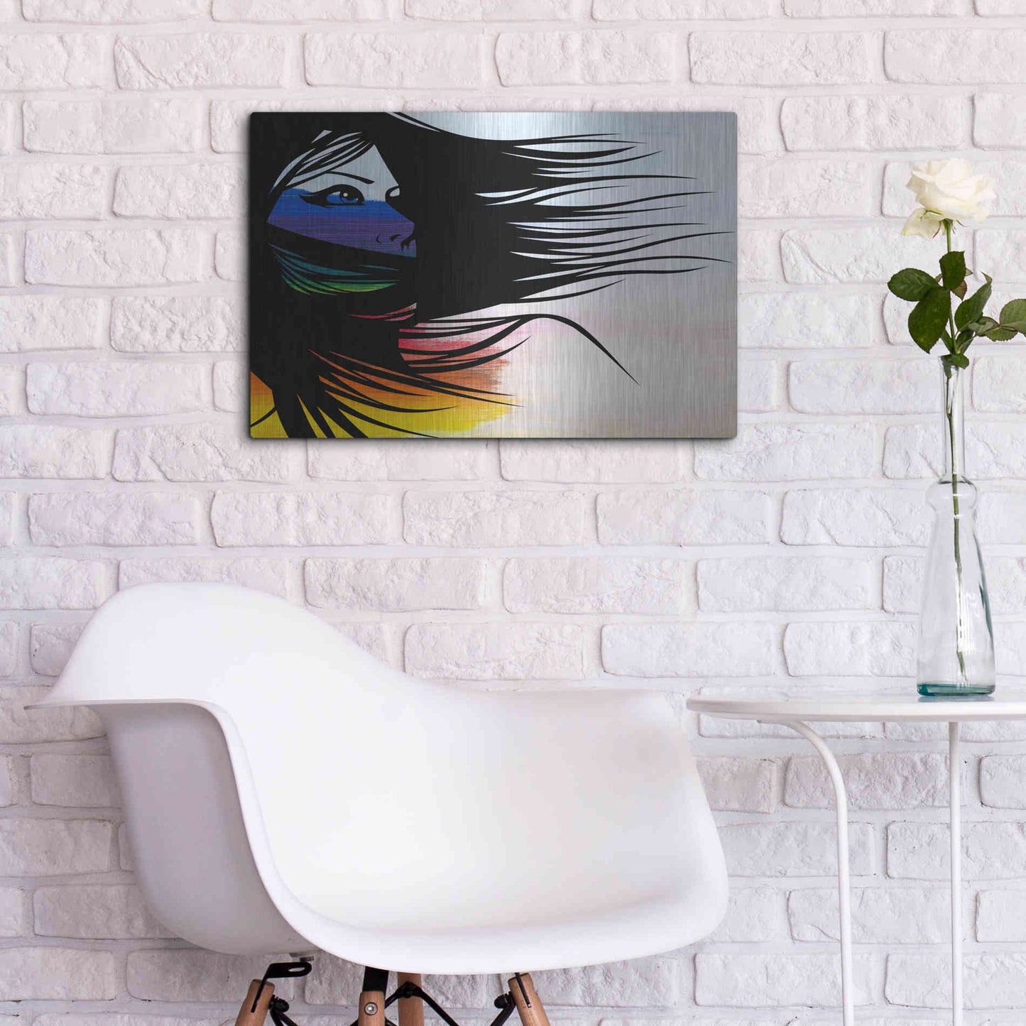 Luxe Metal Art 'Infusion' by Karen Smith Metal Wall Art,24x16