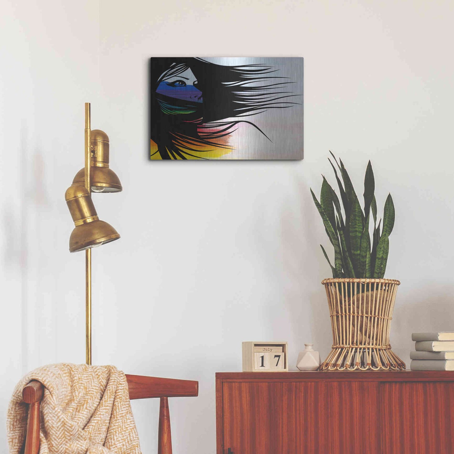 Luxe Metal Art 'Infusion' by Karen Smith Metal Wall Art,24x16