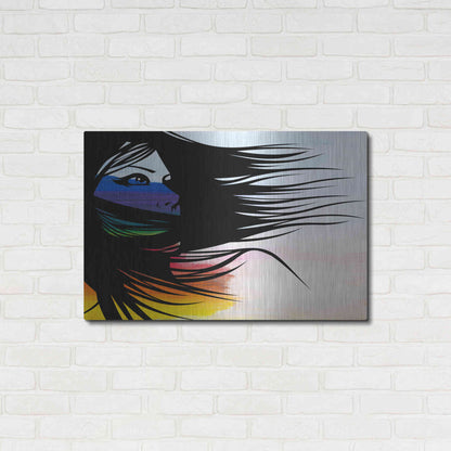 Luxe Metal Art 'Infusion' by Karen Smith Metal Wall Art,36x24