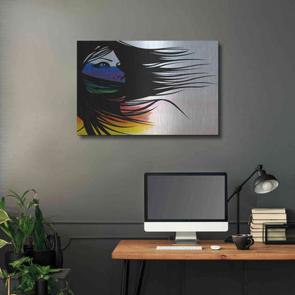 Luxe Metal Art 'Infusion' by Karen Smith Metal Wall Art,36x24