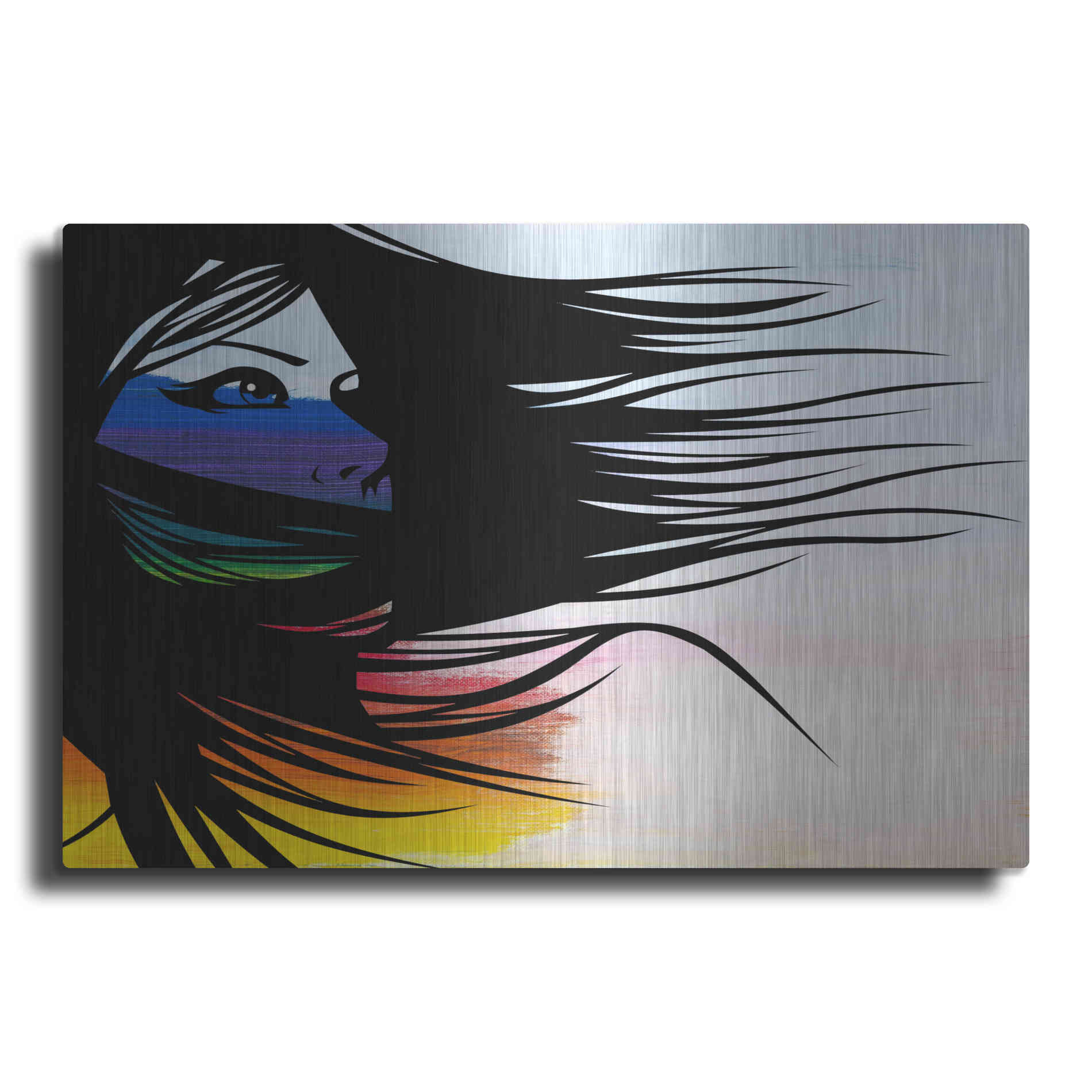 Luxe Metal Art 'Infusion' by Karen Smith Metal Wall Art