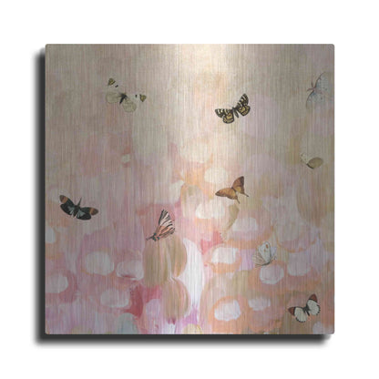 Luxe Metal Art 'Butterfly by 8' by Karen Smith Metal Wall Art