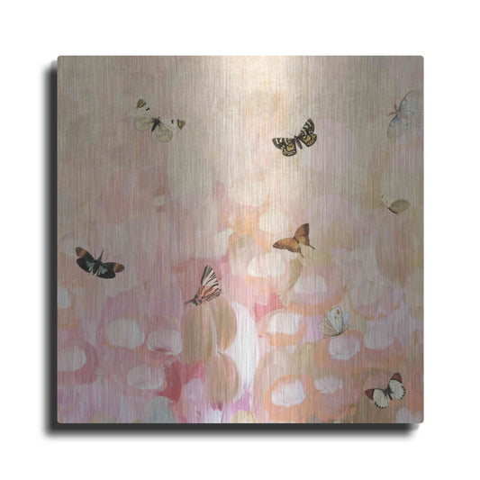 Luxe Metal Art 'Butterfly by 8' by Karen Smith Metal Wall Art