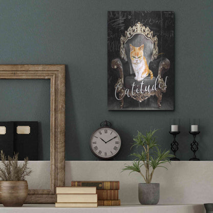 Luxe Metal Art 'Catitude' by Karen Smith Metal Wall Art,12x16