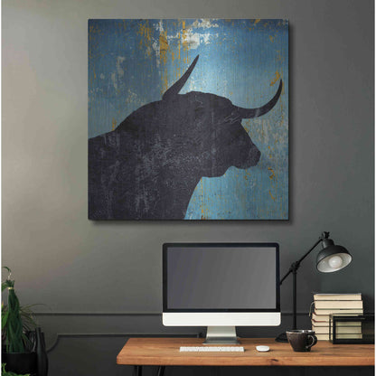 Luxe Metal Art 'Bulldom 2' by Karen Smith Metal Wall Art,36x36