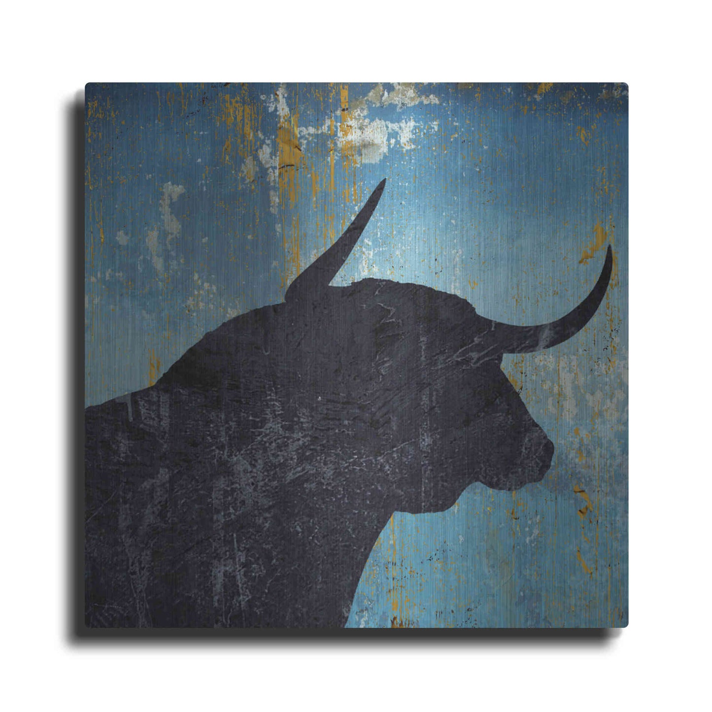 Luxe Metal Art 'Bulldom 2' by Karen Smith Metal Wall Art