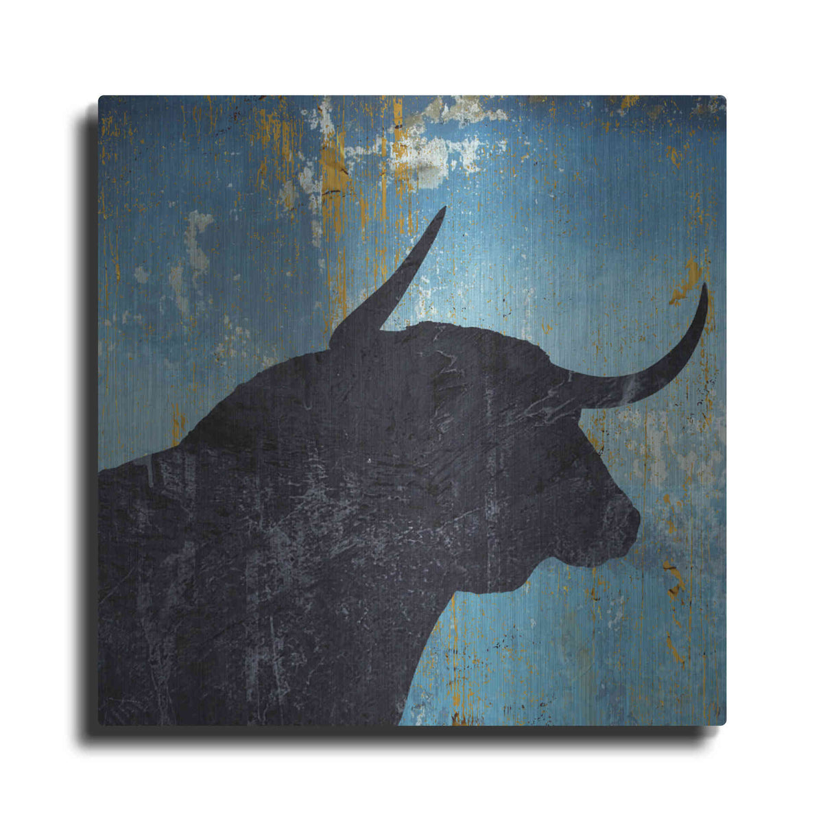 Luxe Metal Art 'Bulldom 2' by Karen Smith Metal Wall Art