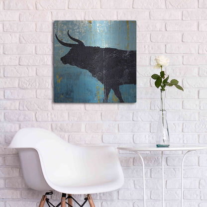 Luxe Metal Art 'Bulldom 1' by Karen Smith Metal Wall Art,24x24