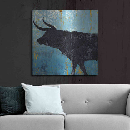 Luxe Metal Art 'Bulldom 1' by Karen Smith Metal Wall Art,36x36