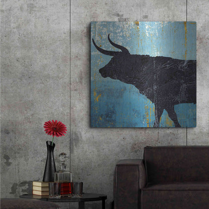 Luxe Metal Art 'Bulldom 1' by Karen Smith Metal Wall Art,36x36