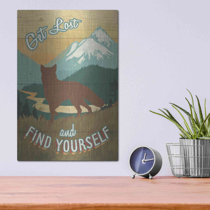 Luxe Metal Art 'Discover the Wild III' by Janelle Penner, Metal Wall Art,12x16