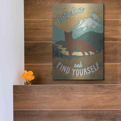 Luxe Metal Art 'Discover the Wild III' by Janelle Penner, Metal Wall Art,12x16