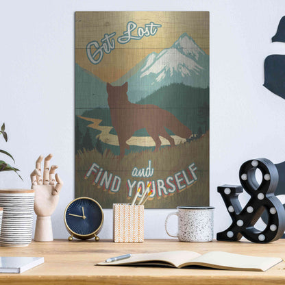 Luxe Metal Art 'Discover the Wild III' by Janelle Penner, Metal Wall Art,12x16