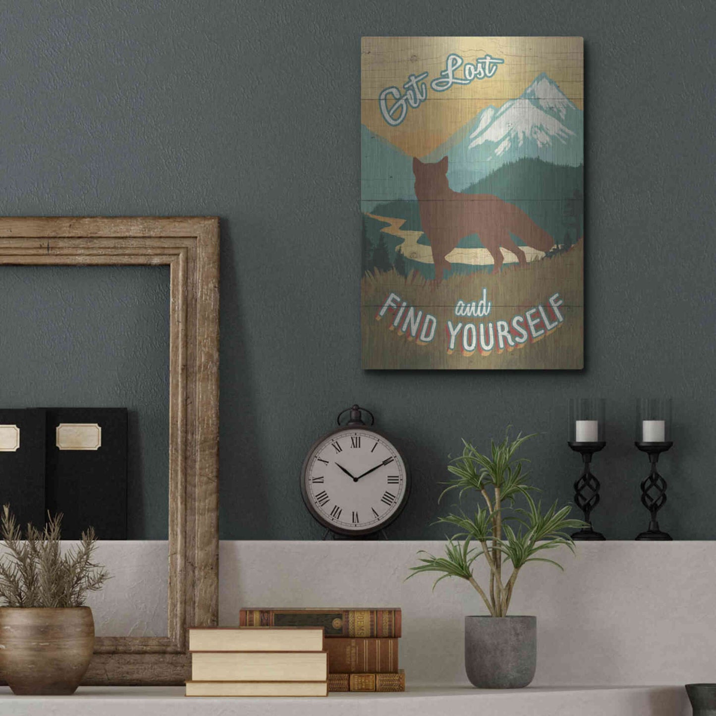 Luxe Metal Art 'Discover the Wild III' by Janelle Penner, Metal Wall Art,12x16