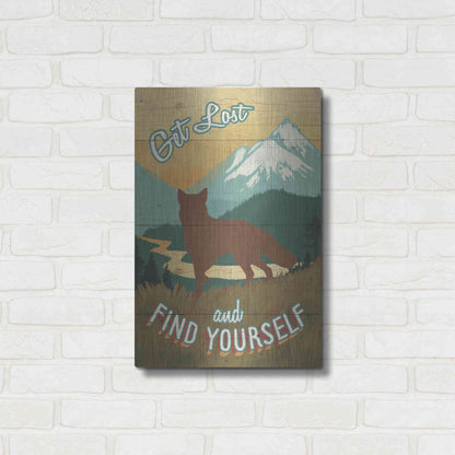 Luxe Metal Art 'Discover the Wild III' by Janelle Penner, Metal Wall Art,16x24