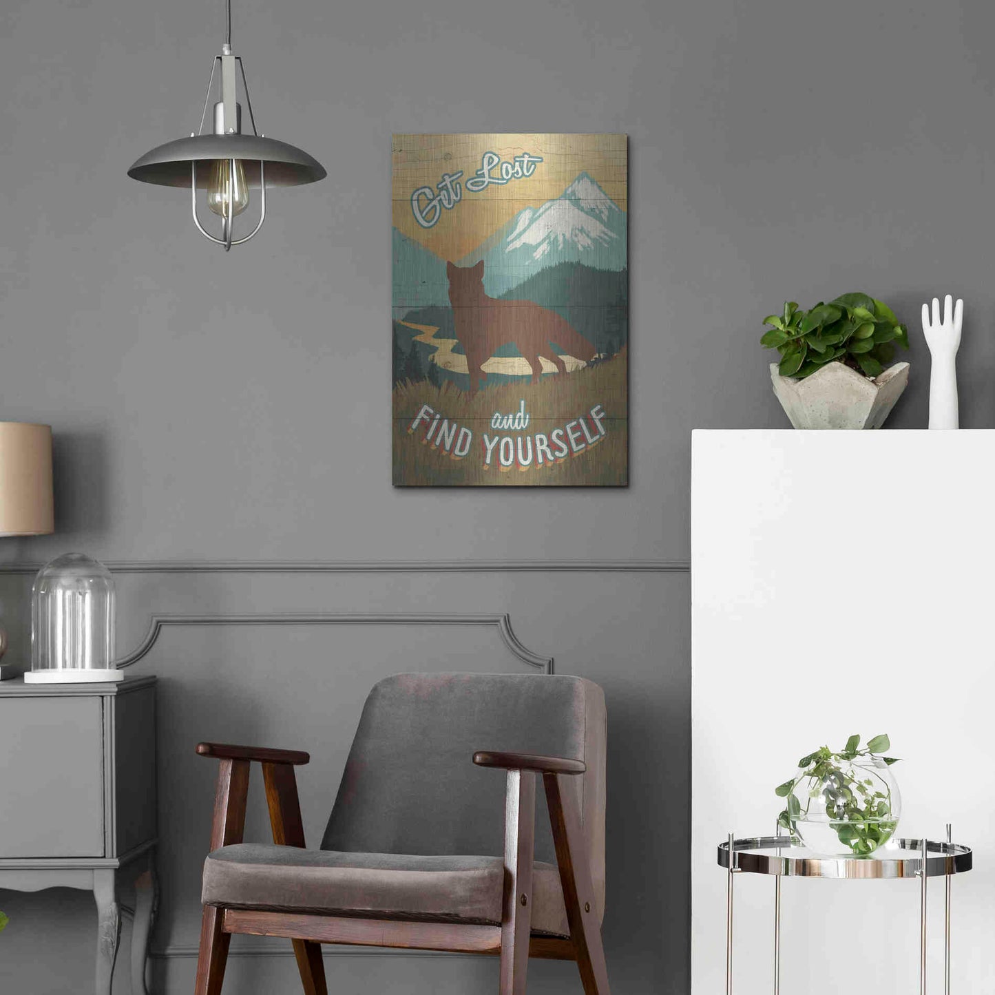 Luxe Metal Art 'Discover the Wild III' by Janelle Penner, Metal Wall Art,16x24